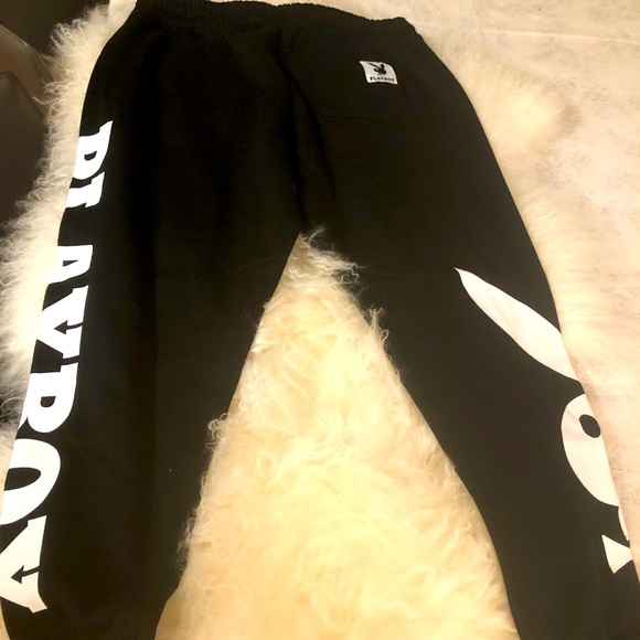 PLAYBOY Other - Authentic PLAYBOY men’s blacked out casual fashion joggers in size medium!!!